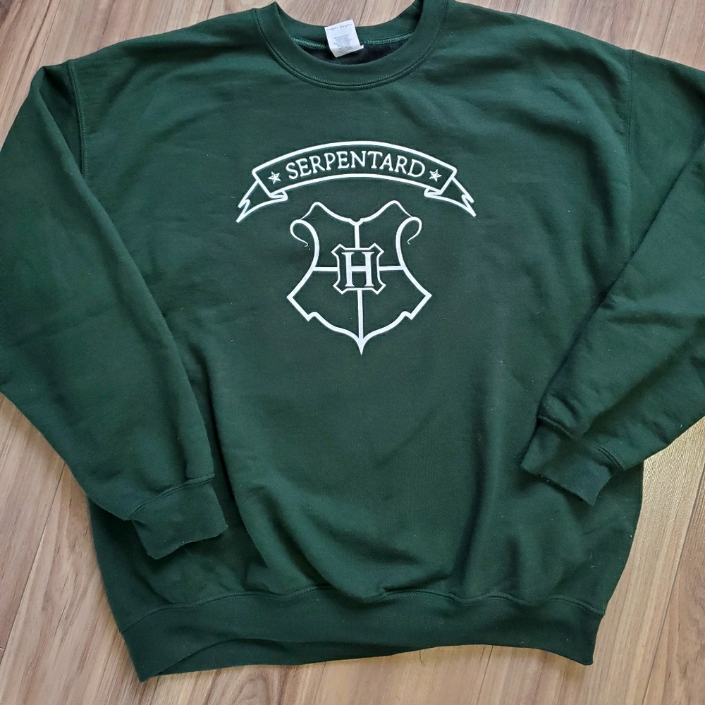 Slytherin/ serpentard  crewneck harry potter